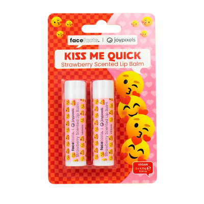 Face Facts Kiss Me Quick Strawberry Scented Lip Balm 4.25g