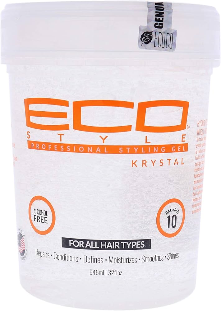 Eco Style Professional Styling Gel Krystal Styling Gel - All Sizes