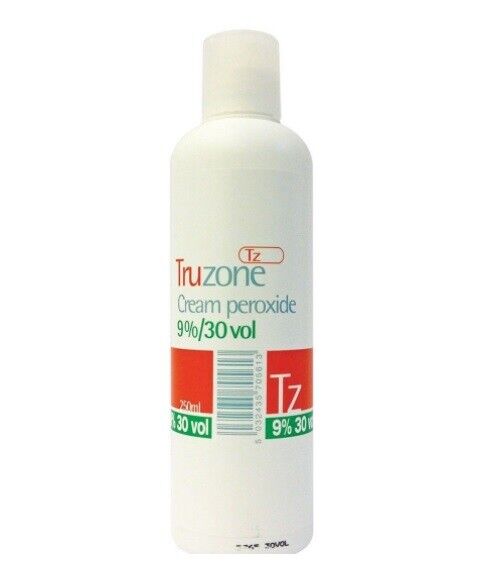 Truzone Cream Peroxide Hair Color Styling Tone Developer Bleach 250ml , 1000ml