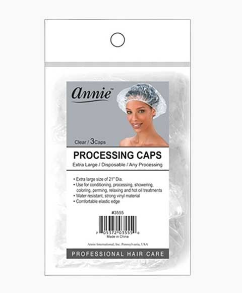Annie Clear Processing Caps 3 Caps