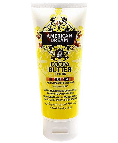 American Dream  Cocoa Butter Cream With Lemon