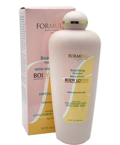 Andrew Easterday Formula AHA Beautifying Perfumed Medicated Lightening Body Lotion