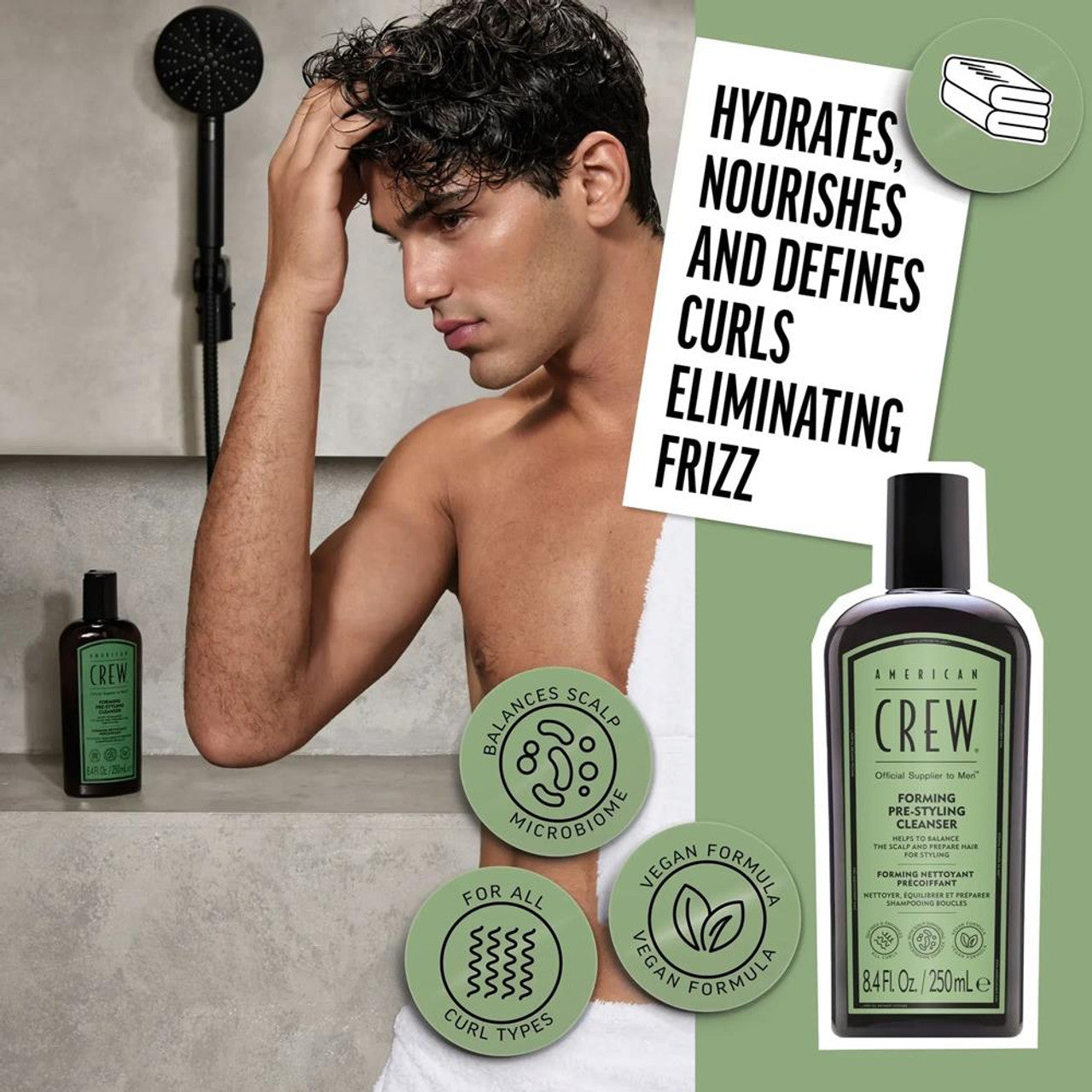 American Crew Forming Pre Styling Cleanser 250ml