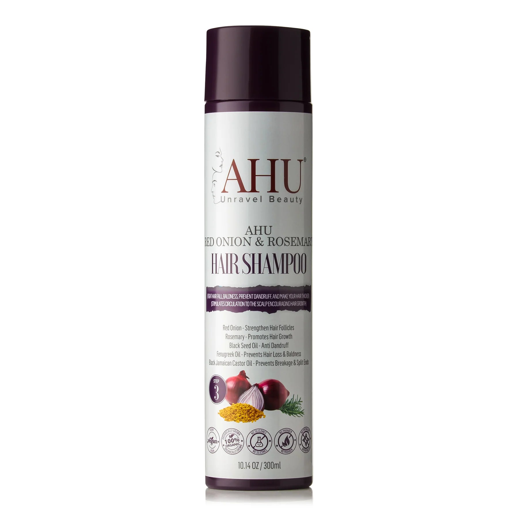 AHU Care AHU Red Onion And Rosemary Hair Conditioner 300ml