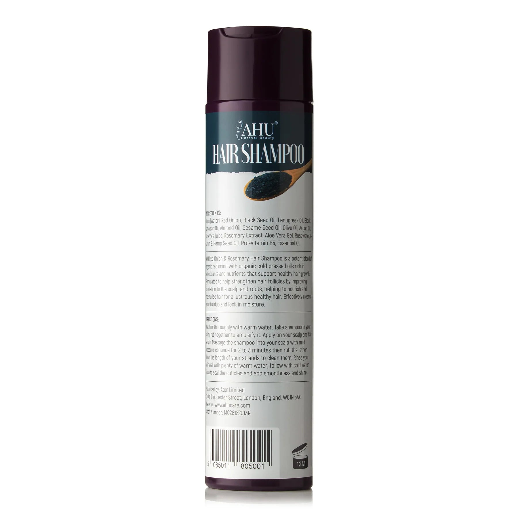 AHU Care AHU Red Onion And Rosemary Hair Conditioner 300ml