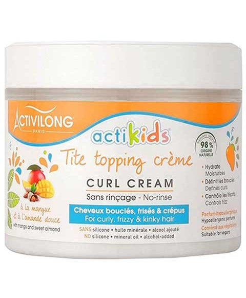 Activilong Topping Curl Cream With Mango And Sweet Almond For Kids