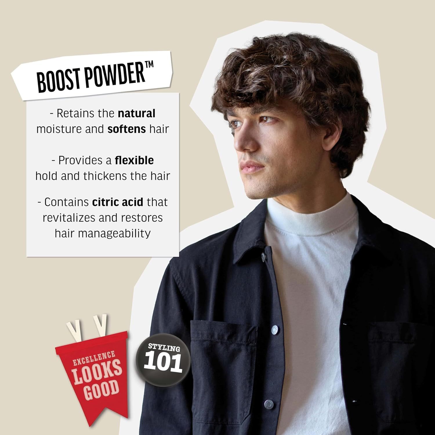 AMERICAN CREW CLASSIC MATTE FINISH BOOST POWDER 10g
