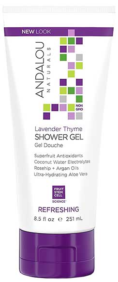 Andalou Naturals Lavender Thyme Refreshing Shower Gel