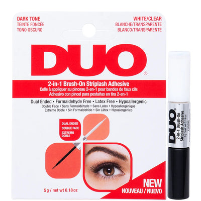 ARDELL DUO Brush On STRIPLASH ADHESIVE White DARK TONE 5g / 0.18oz