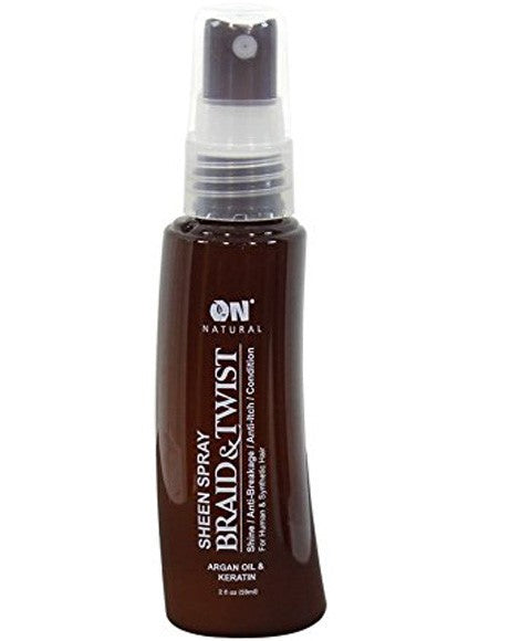 Next Image On Natural Argan Oil And Keratin Braid And Twist Sheen Spray