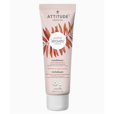 Attitude Super Leaves Avocado Oil And Pomegranate Colorlast Conditioner