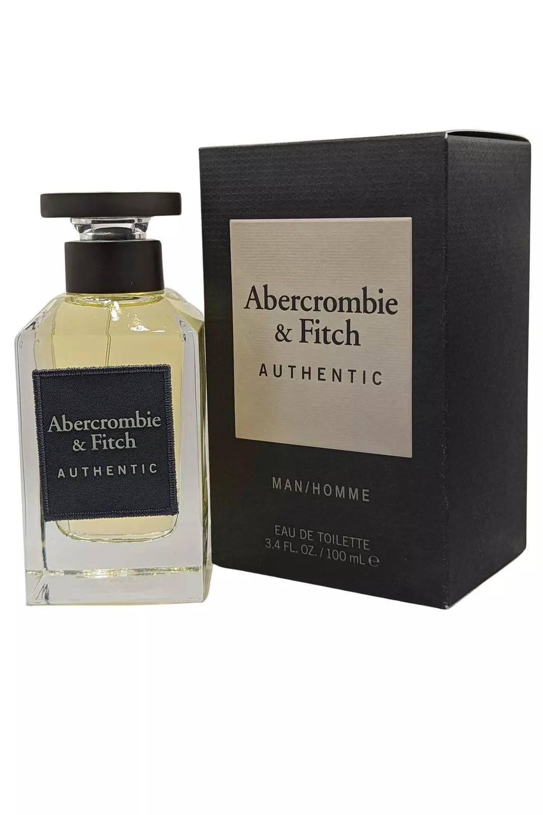 Abercrombie & Fitch Authentic Homme Eau de Toilette Spray 100ml Mens Fragrance