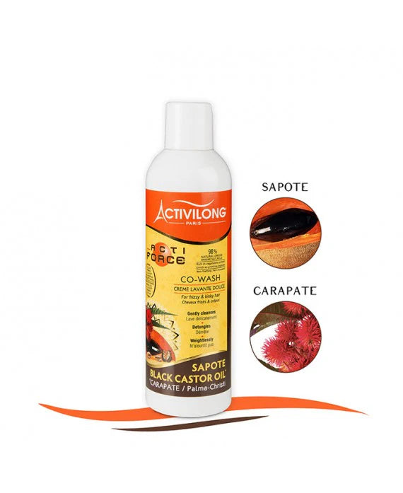 Activilong Acti Force Black Castor Oil Co Wash 240ml - Afro Hair Boutique
