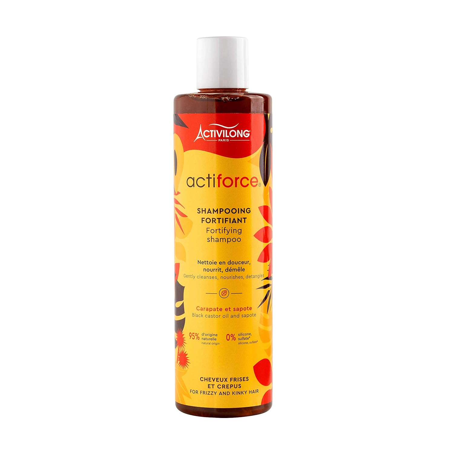 Activilong Acti Force Black Castor Oil Fortifying Shampoo 250ml / 300ml - Afro Hair Boutique