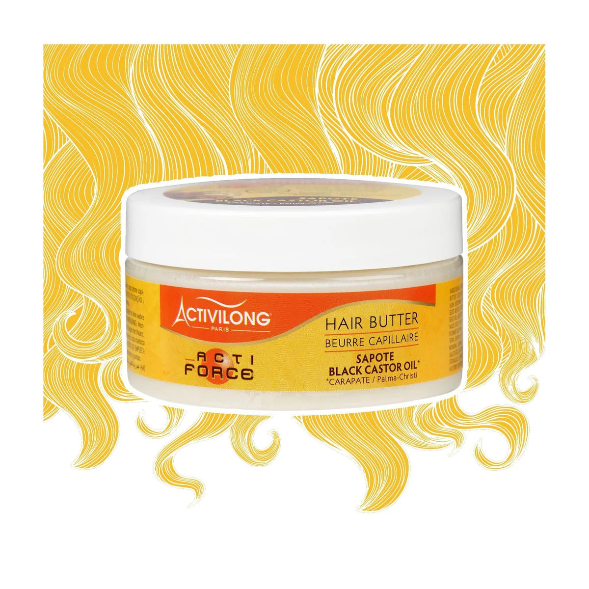 Activilong Acti Force Sapote Black Castor Oil Hair Butter 100ml - Afro Hair Boutique