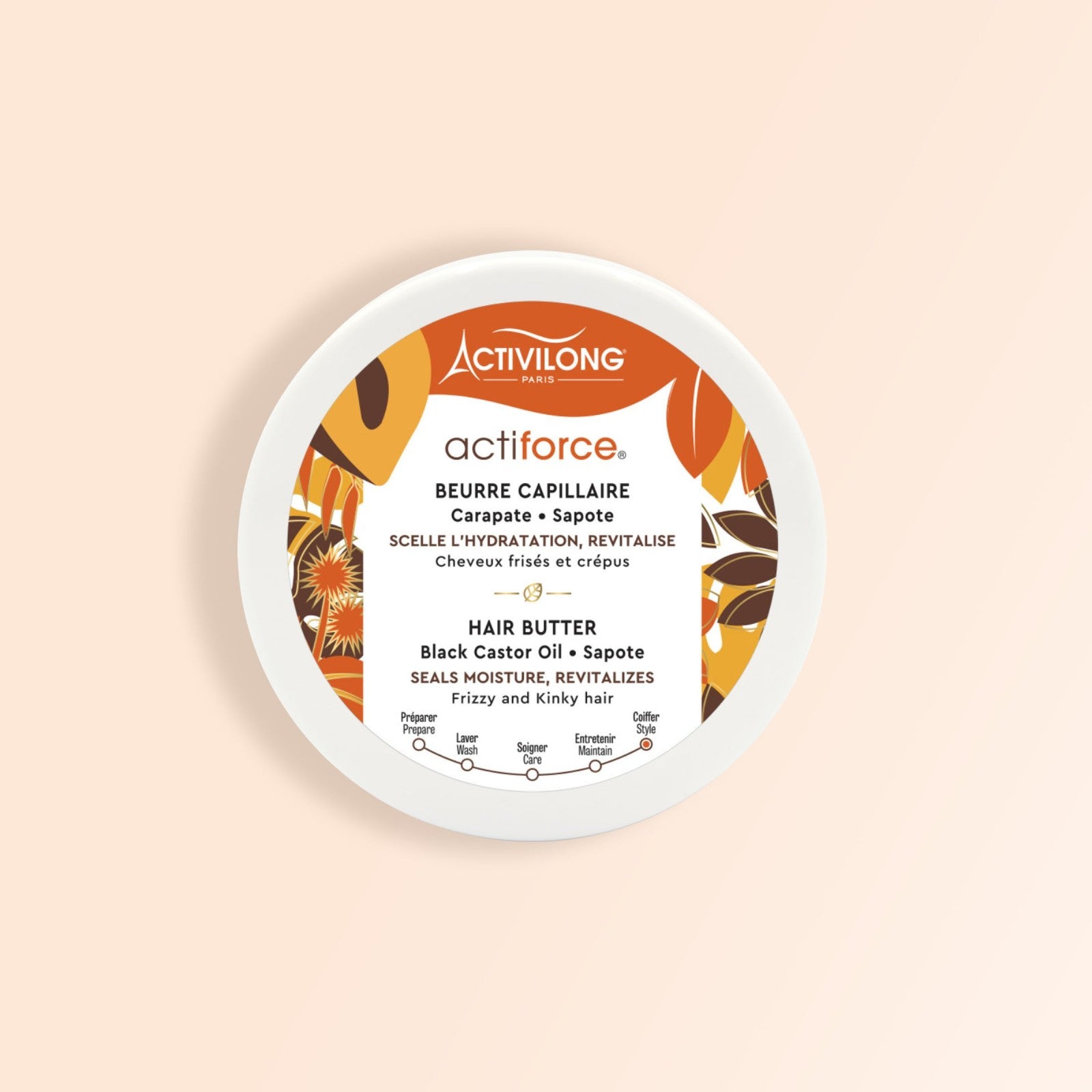 Activilong Acti Force Sapote Black Castor Oil Hair Butter 100ml - Afro Hair Boutique