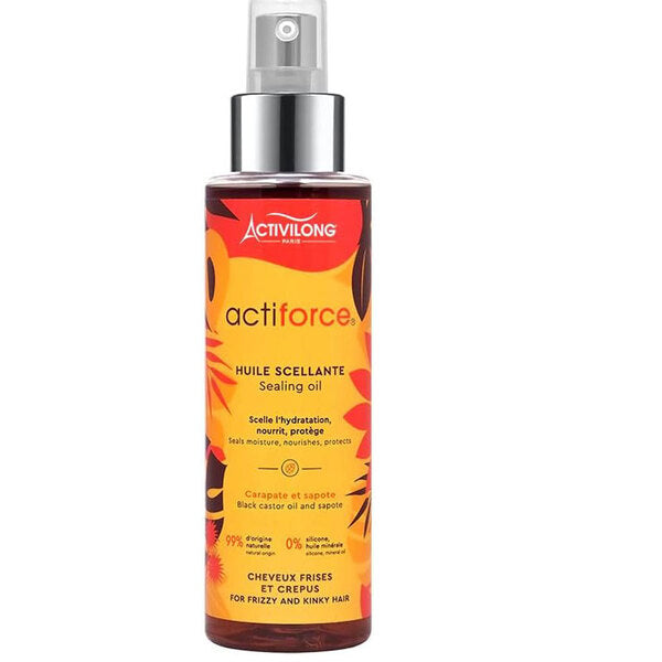 Activilong Acti Force Sapote Black Castor Oil Sealing Oil 100ml - Afro Hair Boutique