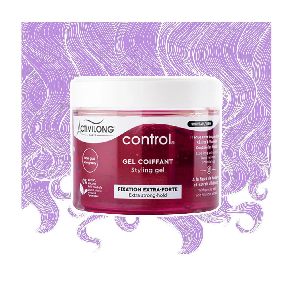Activilong Paris Control Fixation Extra-Forte Extra Strong Hold Styling Gel 300ml - Afro Hair Boutique