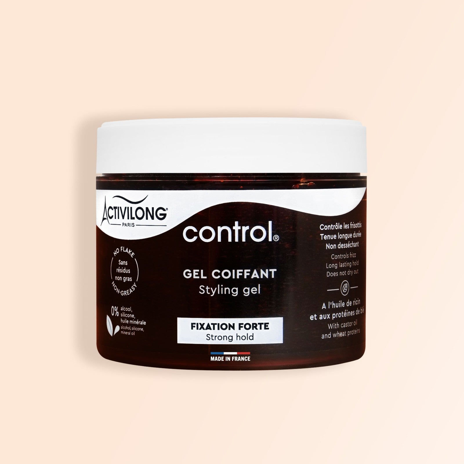 Activilong Paris Control Fixation Forte Strong Hold Styling Gel 300ml - Afro Hair Boutique