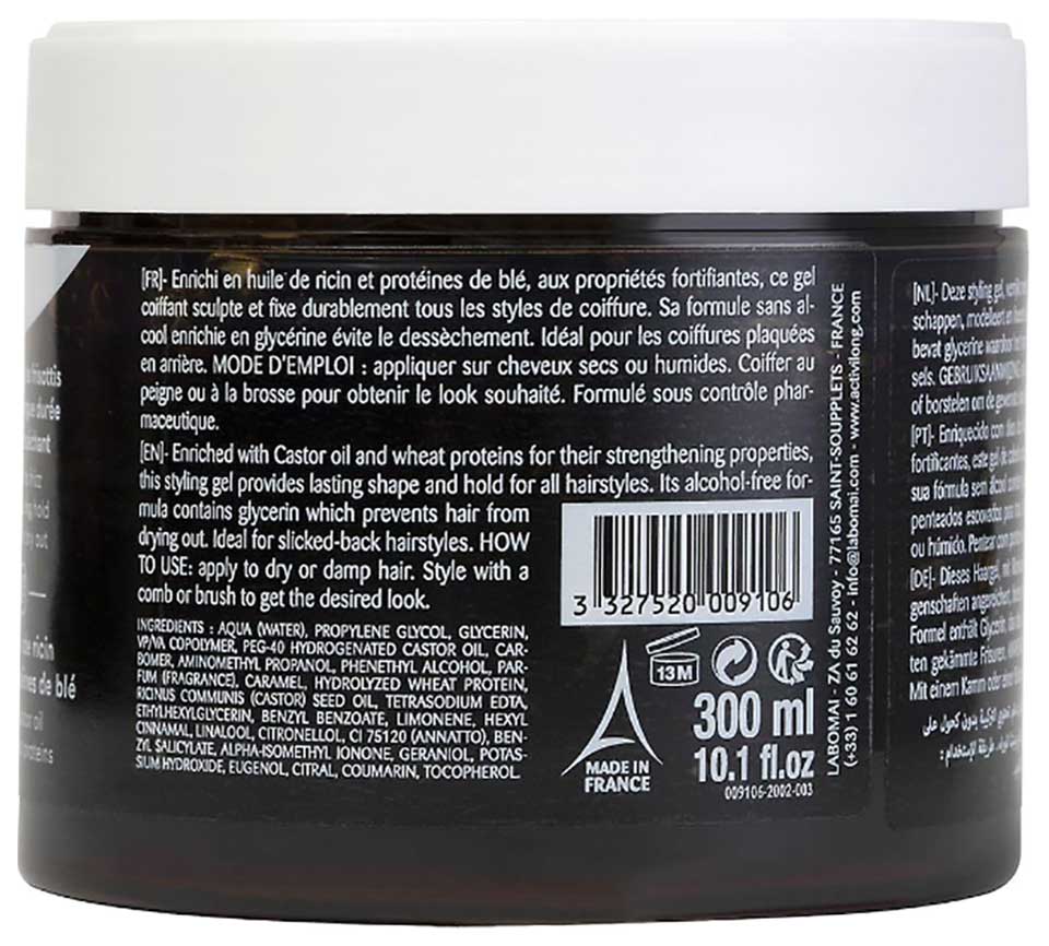 Activilong Paris Control Fixation Forte Strong Hold Styling Gel 300ml - Afro Hair Boutique