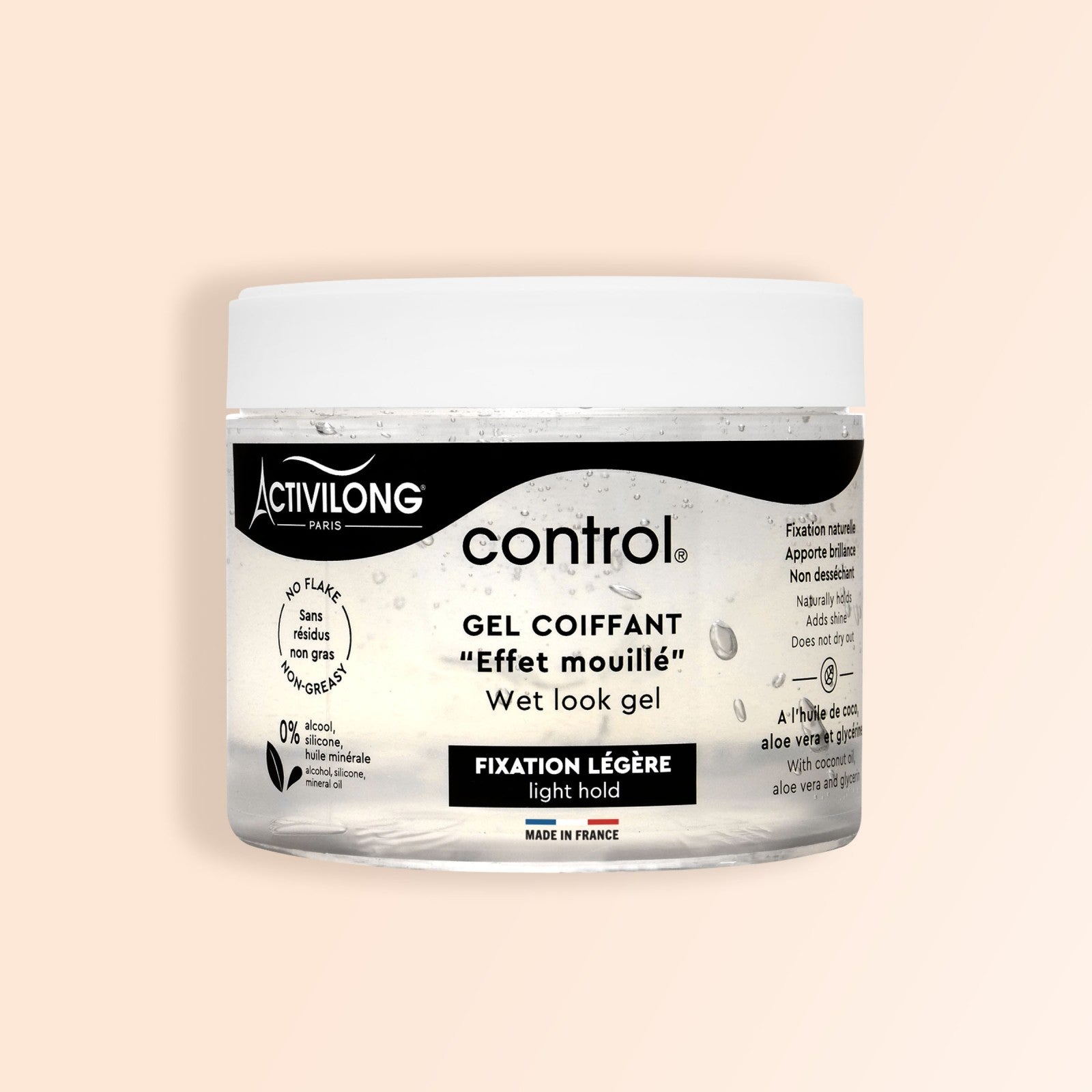 Activilong Paris Control Light Hold Wet Look Gel COIFFANT 300ml - Afro Hair Boutique