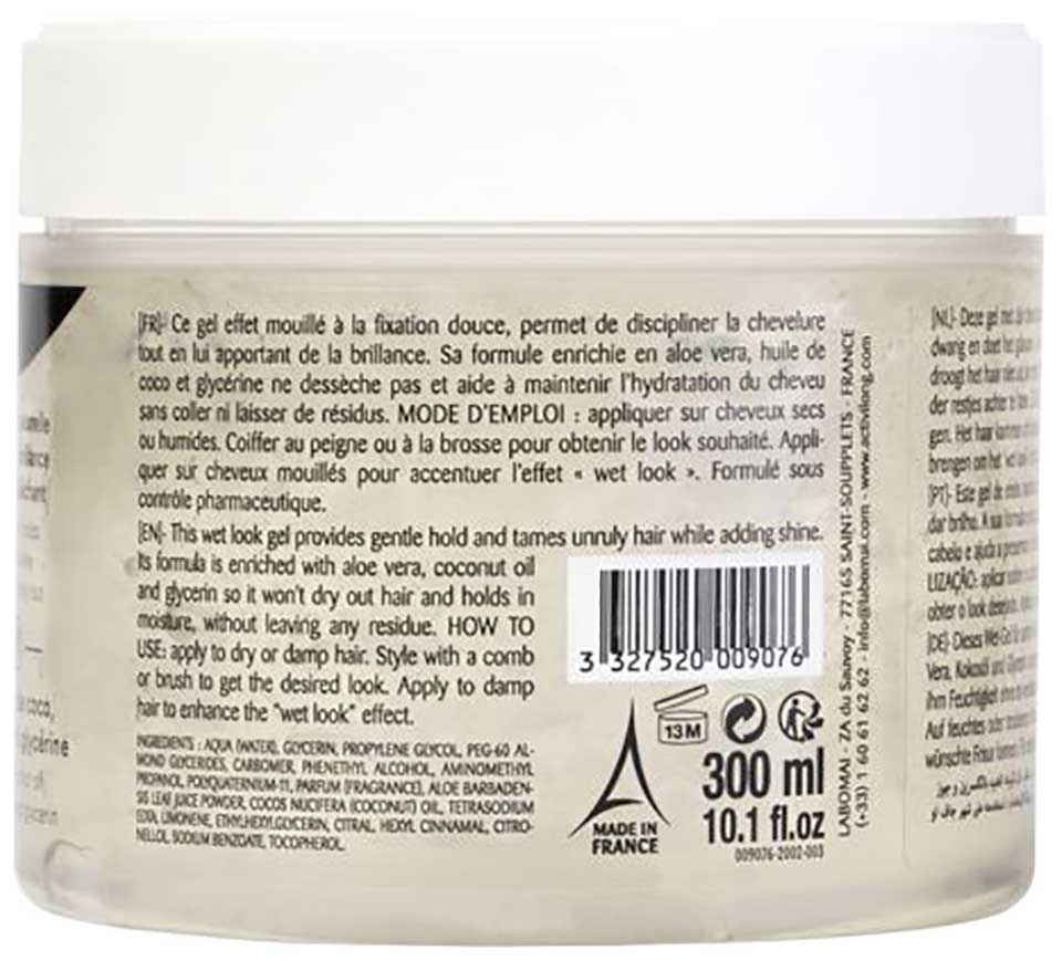 Activilong Paris Control Light Hold Wet Look Gel COIFFANT 300ml - Afro Hair Boutique