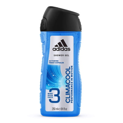 Adidas 3 In 1 Climacool Shower Gel 250ml