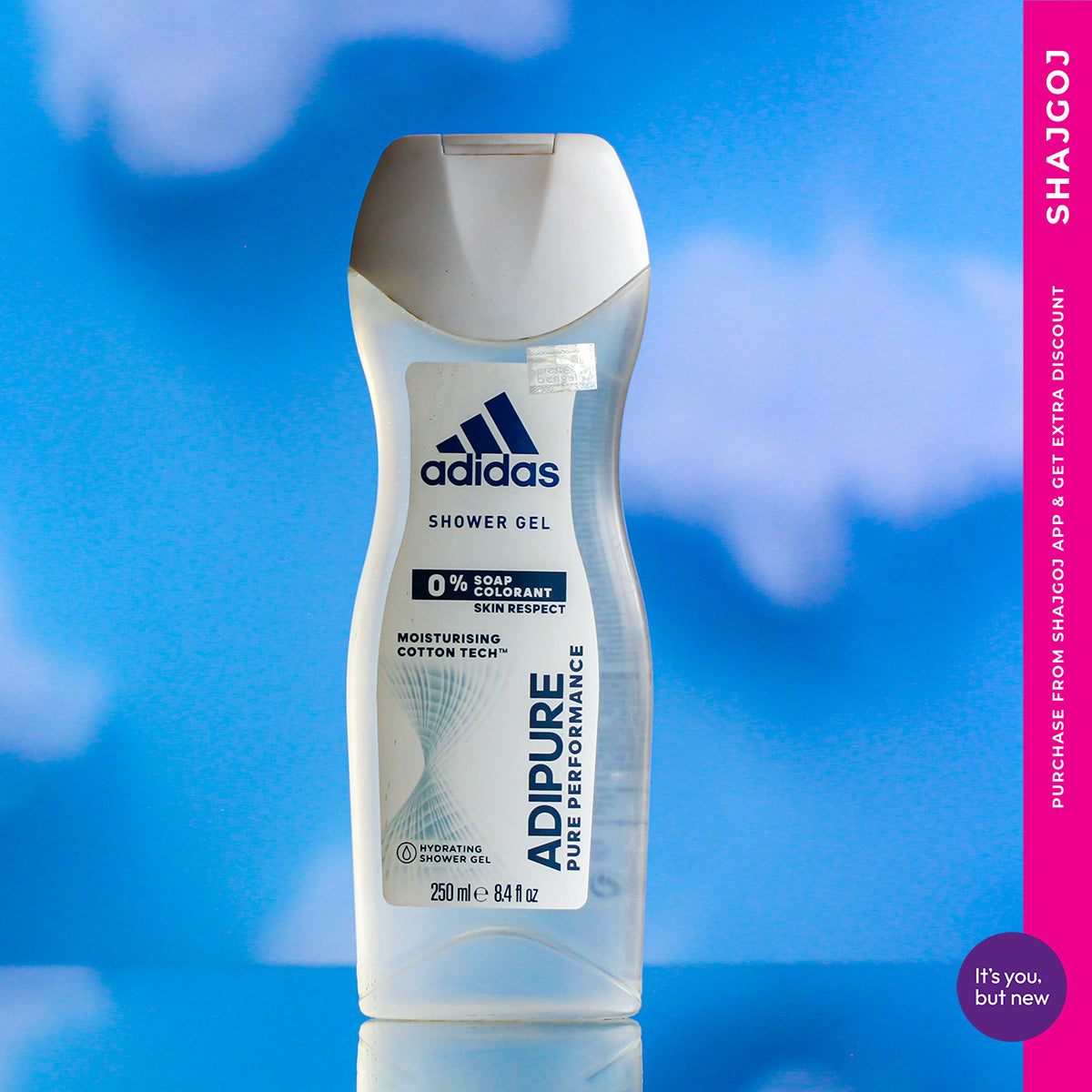 Adidas Adipure Pure Performance Skin Respect Shower Gel 250mlk