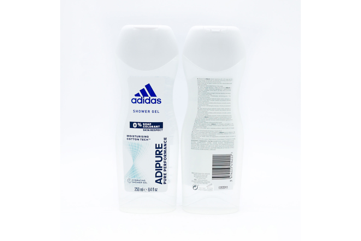 Adidas Adipure Pure Performance Skin Respect Shower Gel 250mlk