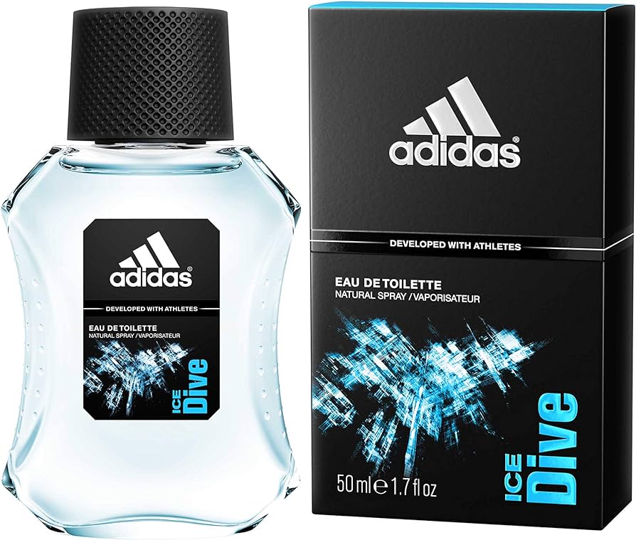 Adidas Ice Dive Eau De Toilette Men Spray 50ml