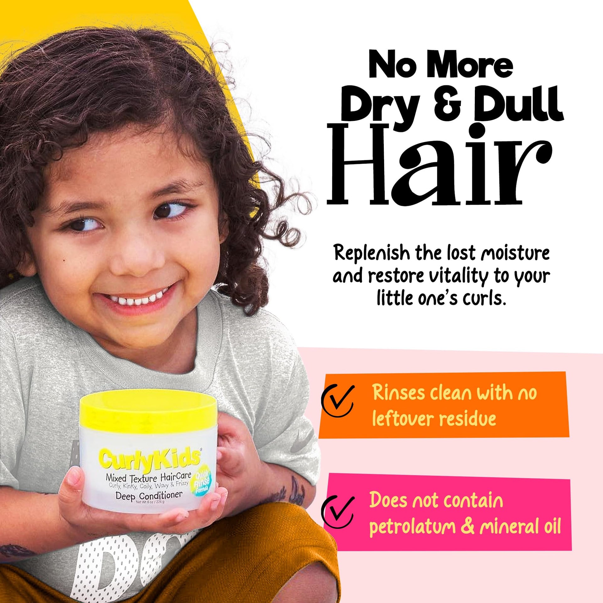 Advance Beauty Care Curly Kids Curly Deep Conditioner 226g