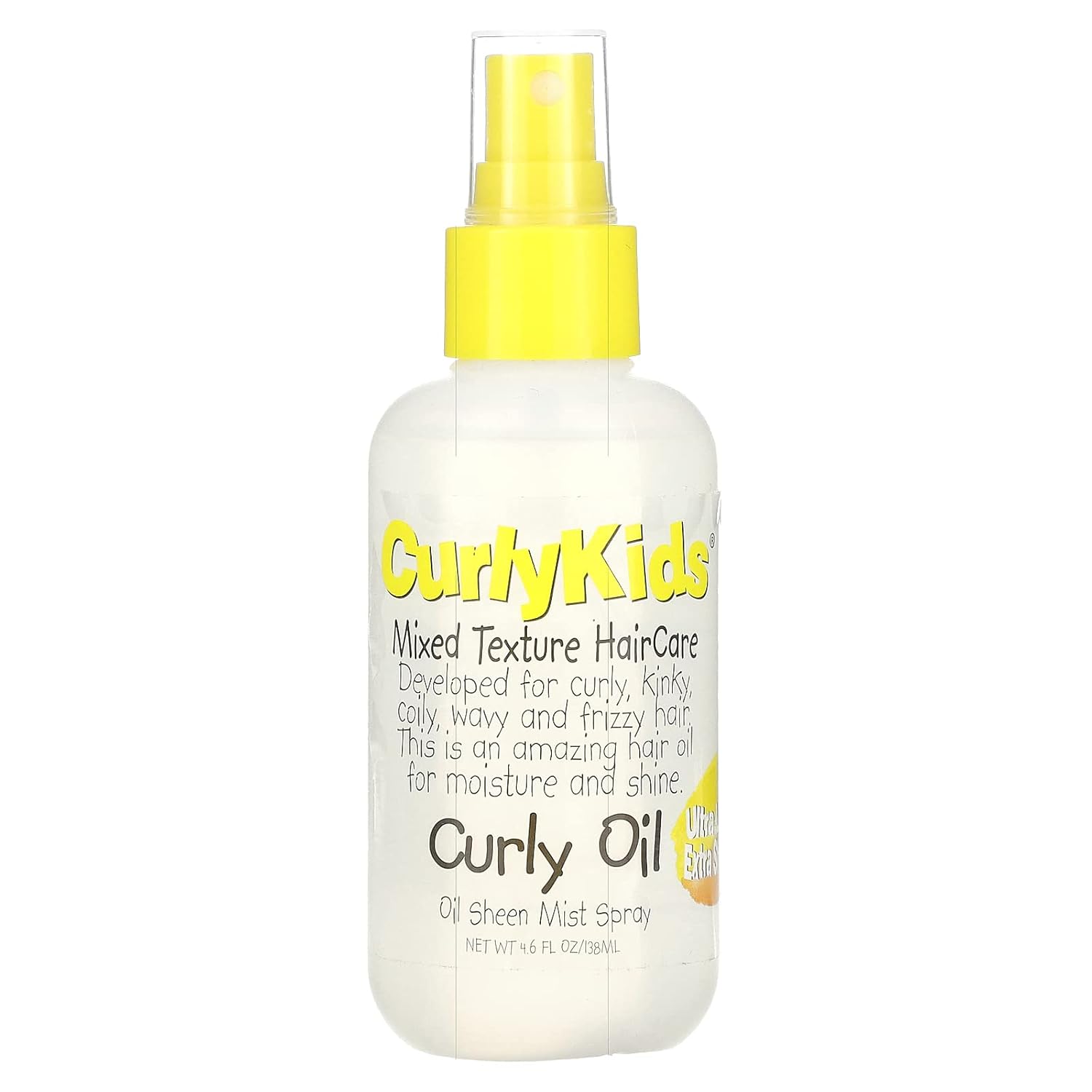 Advance Beauty Care Curly Kids Mixed Texture Curly Oil Sheen Mist Spray 138ml