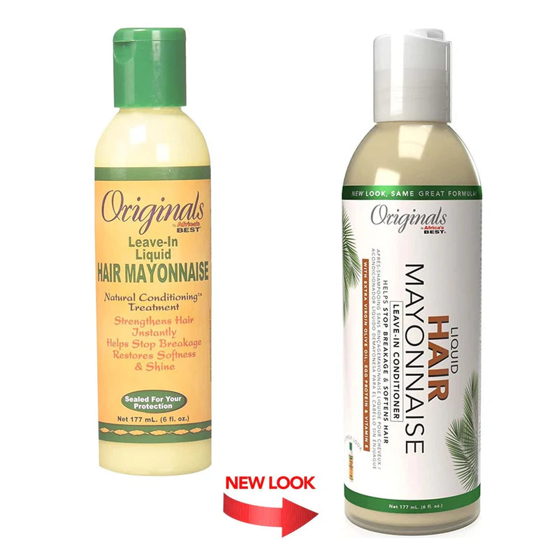 Africa's Best Leave-in Liquid Hair Mayonnaise Natural Conditioning Treatment 177ml - Afro Hair Boutique