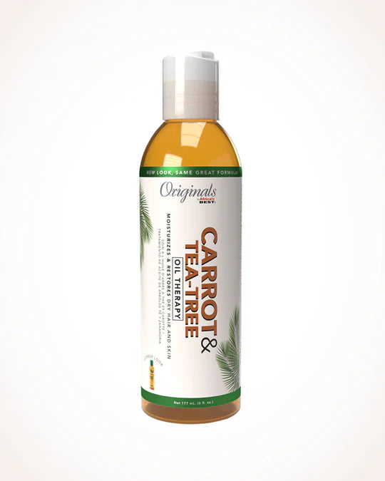 Africa's Best Originals Carrot And Tea Tree Oil Therapy 177ml - Afro Hair Boutique