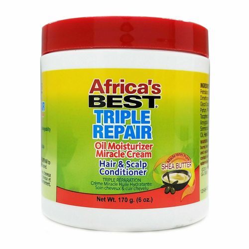 Africa's Best Triple Repair Oil Moisturizer Cream Hair & Scalp Conditioner 170g - Afro Hair Boutique