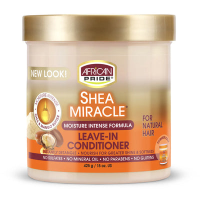 African Pride Shea Butter Moisture Intense Miracle Leave in Conditioner 425g