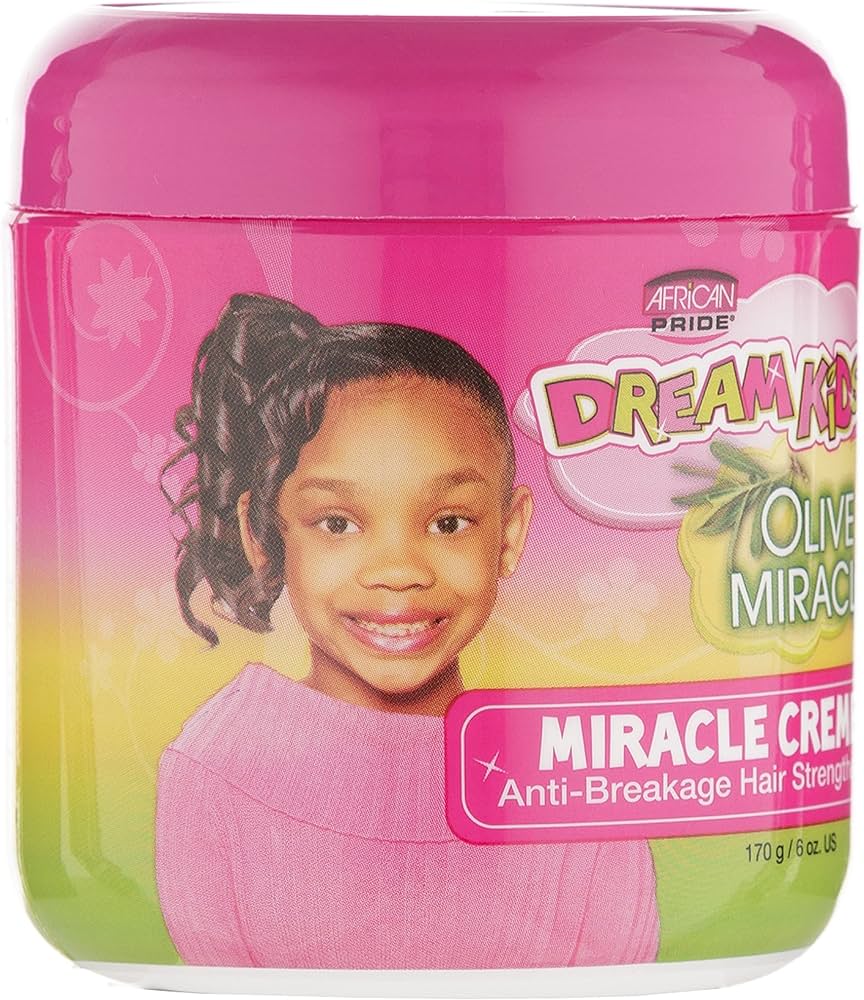 African Pride Dream Kids Olive Miracle Anti Breakage Hair Miracle Cream 170g - Afro Hair Boutique