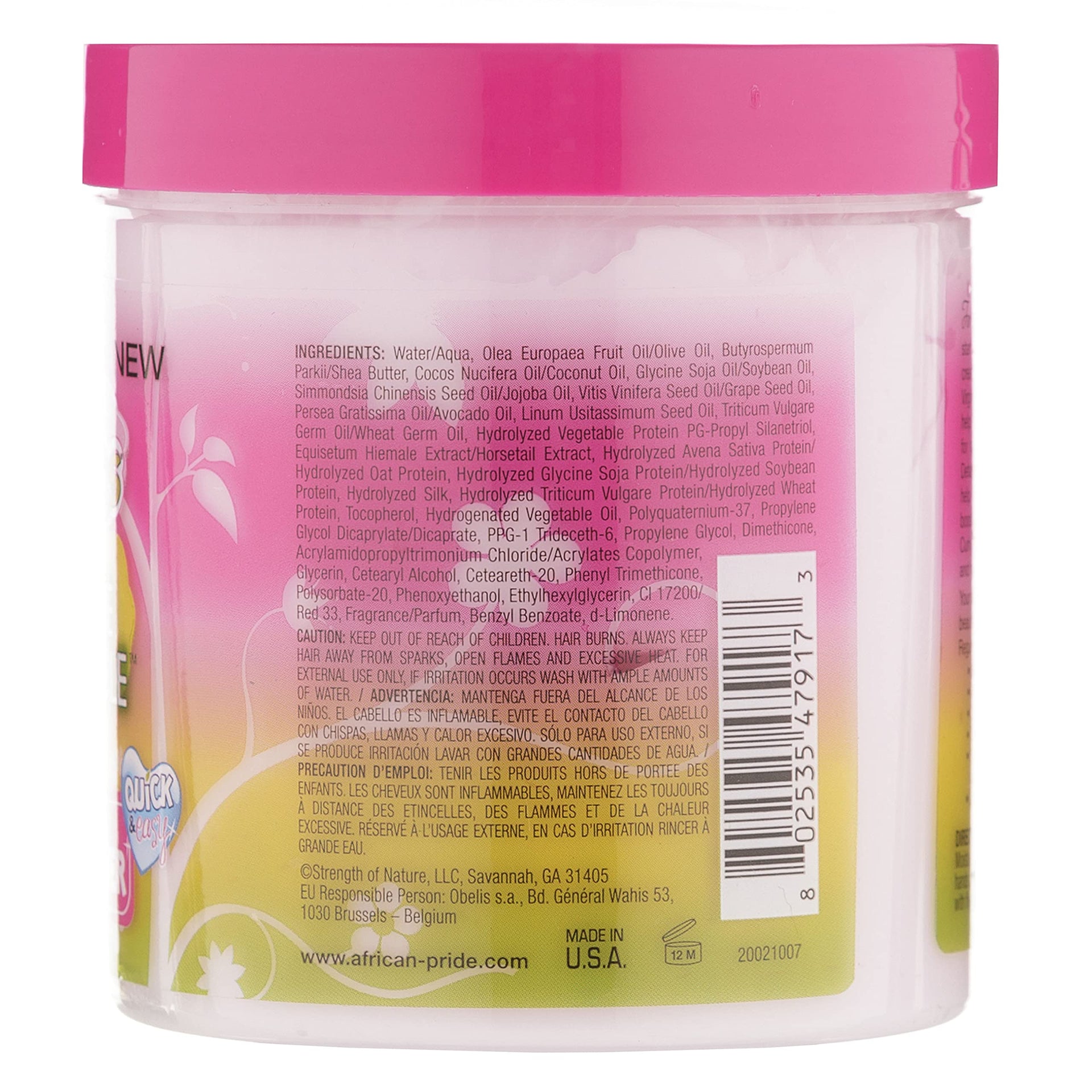 African Pride Dream Kids Olive Miracle Detangling Leave In Conditioner 425g - Afro Hair Boutique
