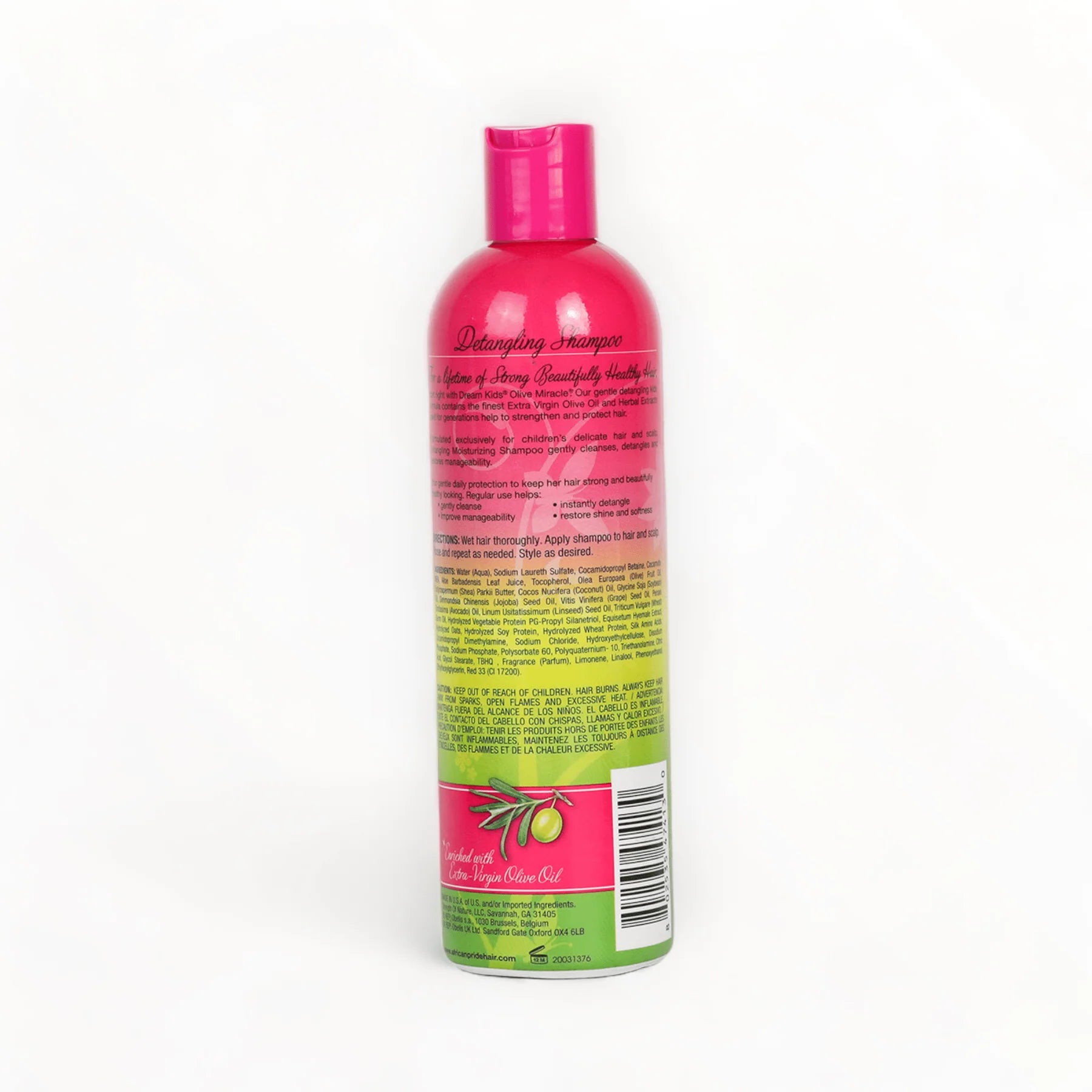 African Pride Dream Kids Olive Miracle Detangling Moisturizing Shampoo 355ml - Afro Hair Boutique