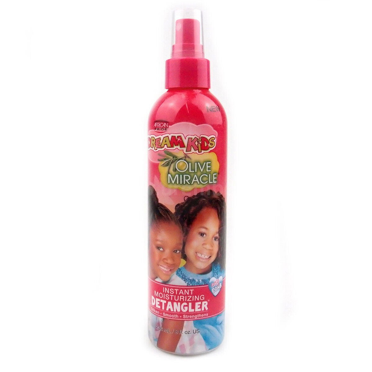 African Pride Dream Kids Olive Miracle Instant Moisturizing Detangler 236ml - Afro Hair Boutique