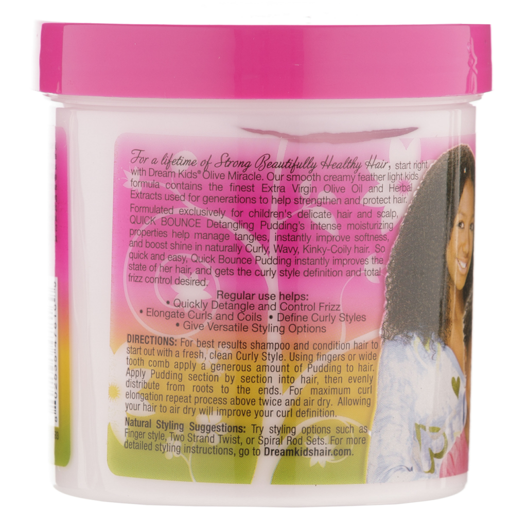 African Pride Dream Kids Olive Miracle Quick Bounce Detangling Pudding 425g - Afro Hair Boutique