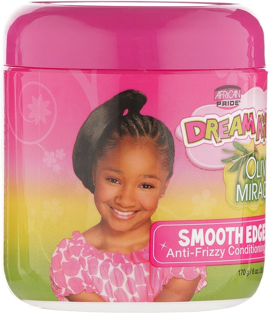 African Pride Dream Kids Olive Miracle Smooth Edges Conditioning Gel 170g - Afro Hair Boutique