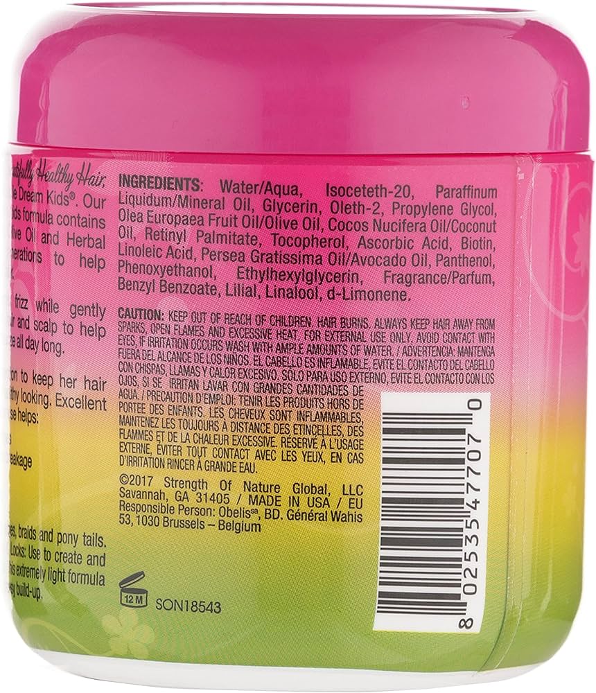 African Pride Dream Kids Olive Miracle Smooth Edges Conditioning Gel 170g - Afro Hair Boutique