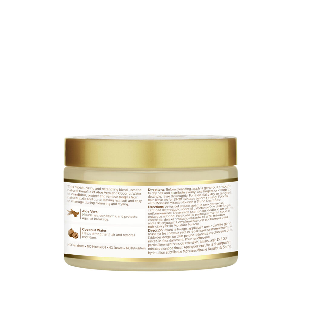 African Pride Moisture Miracle Aloe Coconut Water Pre Shampoo 340g - Afro Hair Boutique