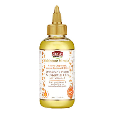 African Pride Moisture Miracle Strengthen & Protect 5 Essential Oils 115ml