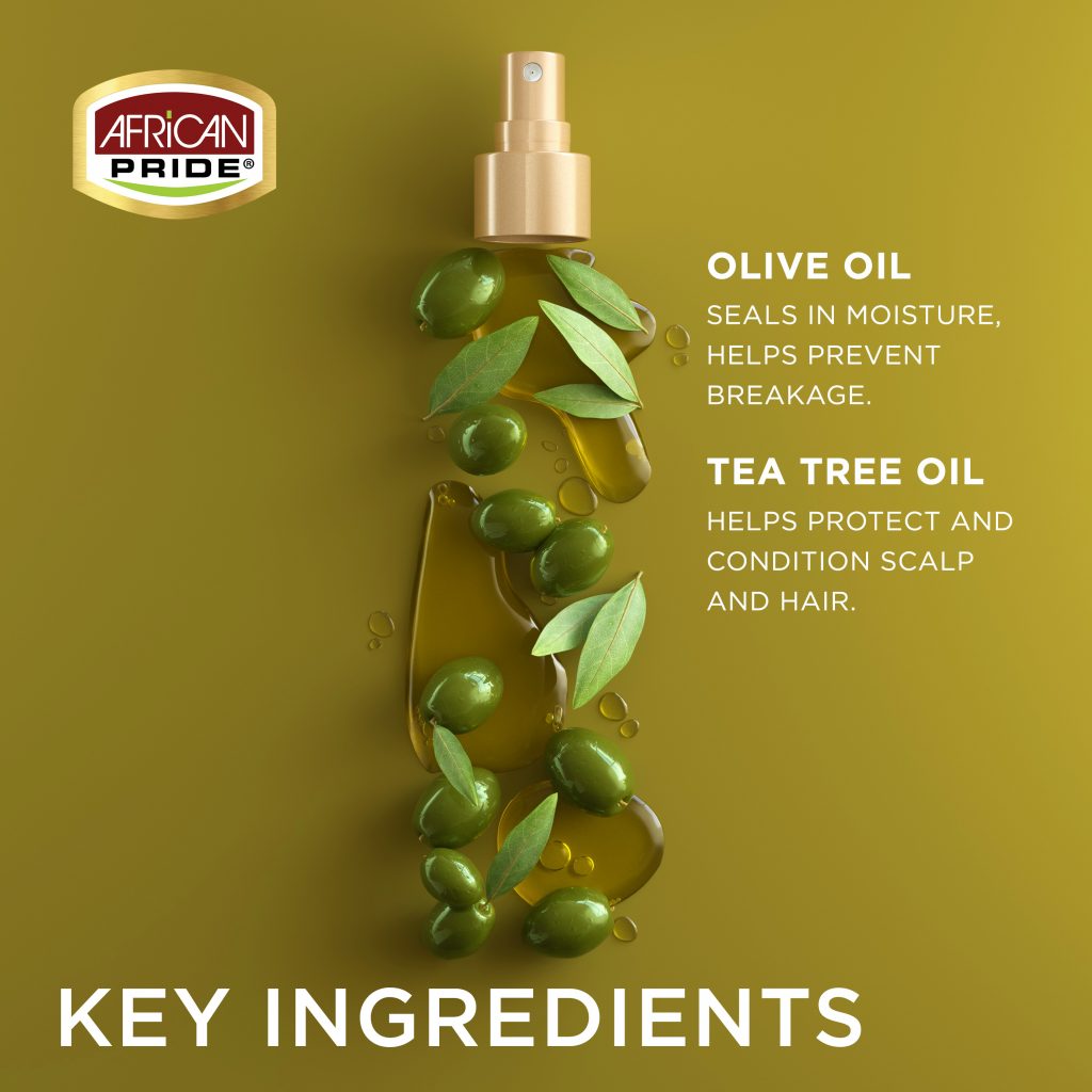 African Pride Olive Miracle Anti-Breakage Growth Oil Treatment 237ml - Afro Hair Boutique