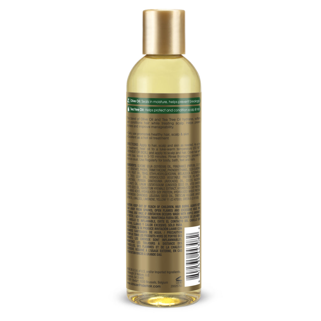 African Pride Olive Miracle Anti-Breakage Growth Oil Treatment 237ml - Afro Hair Boutique