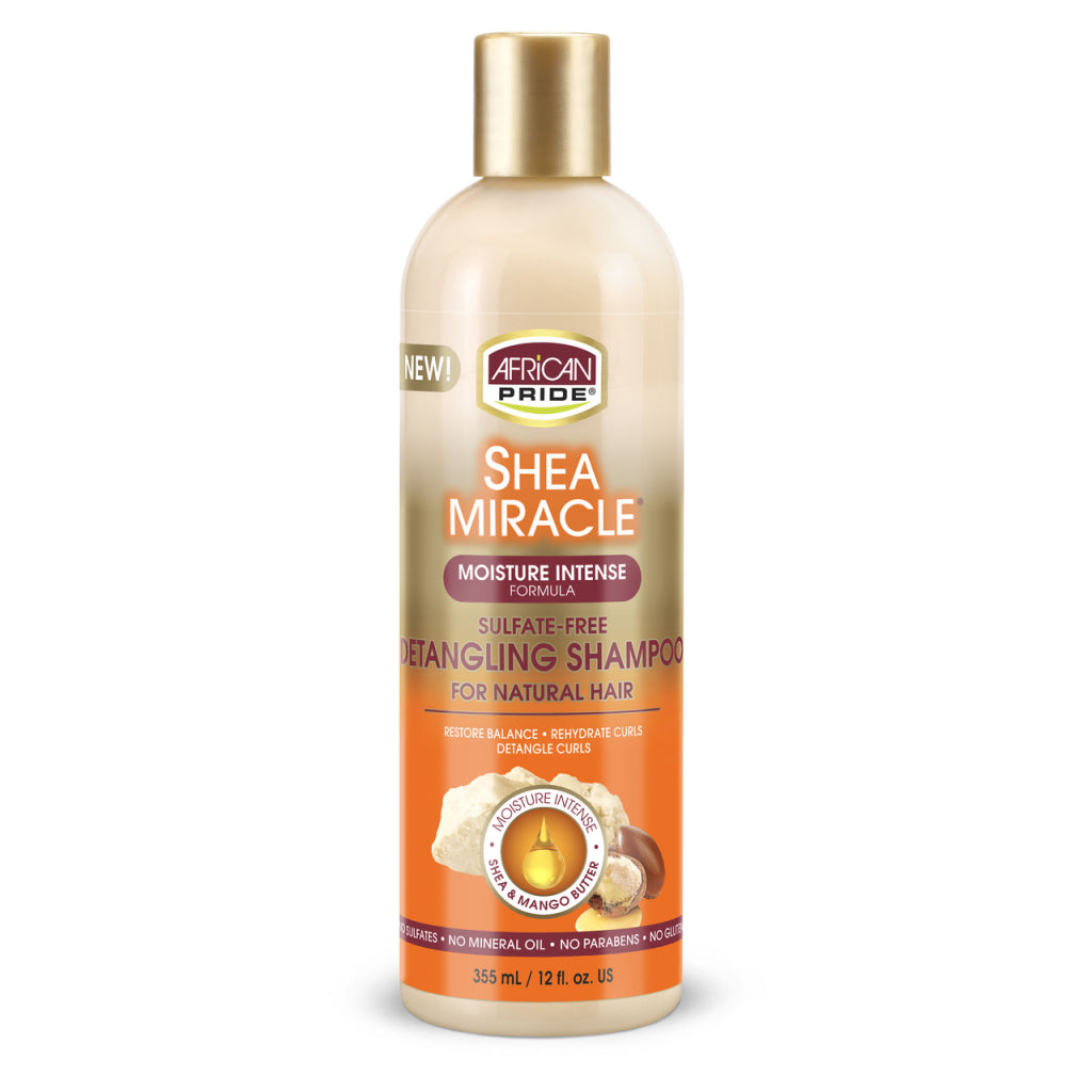 African Pride Shea Butter Miracle Sulfat-Free Detangling Hair Shampoo 355ml - Afro Hair Boutique