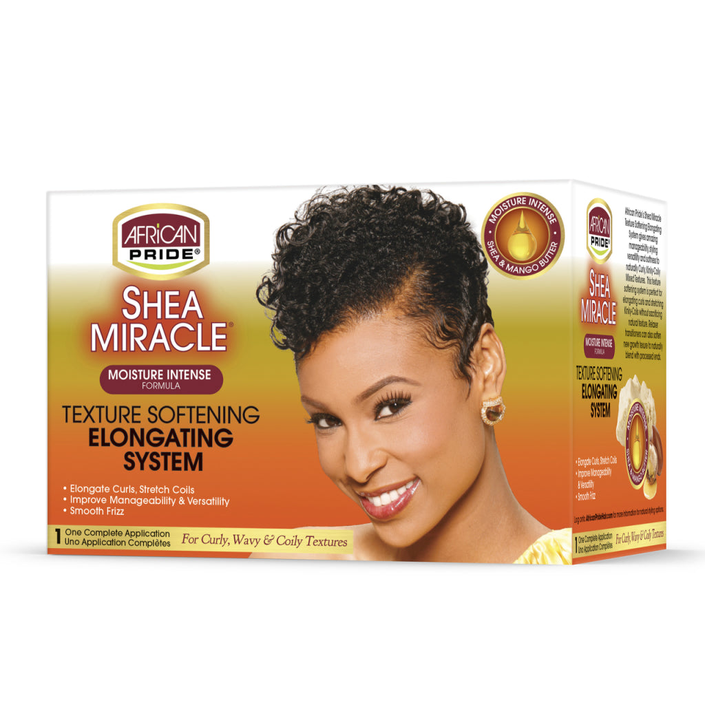 African Pride Shea Butter Miracle Moisture Intense Texture Softening System - Afro Hair Boutique