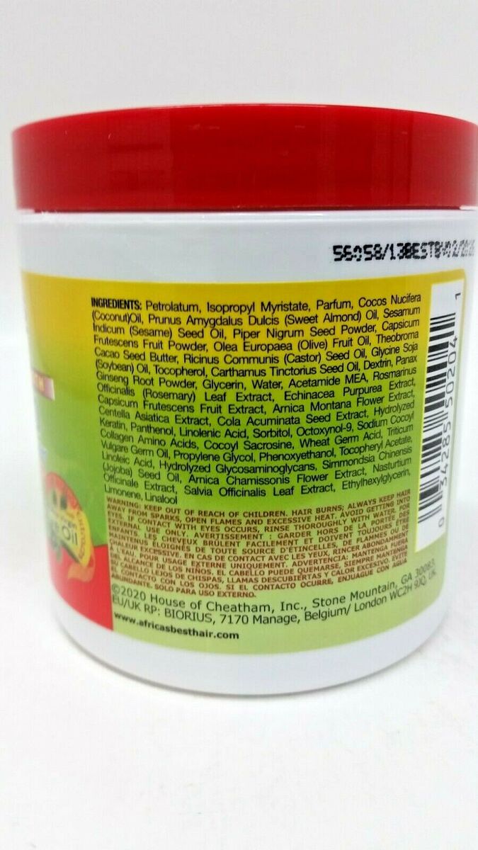 Africa's Best Castor Oil Hair And Scalp Conditioner 149g - Afro Hair Boutique